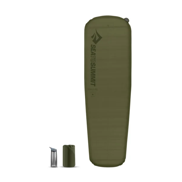 Karimatka SEATOSUMMIT Camp plus self inflating Sleeping mat Regular zelená