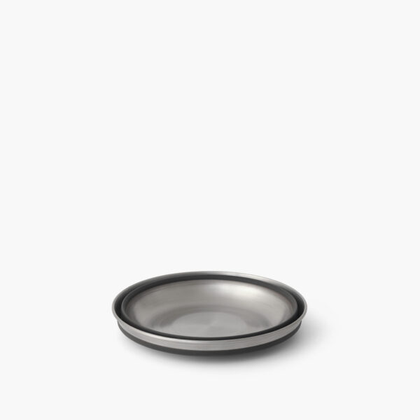 Skladacia miska SEATOSUMMIT Detour Stainless Steel Collapsible Bowl M 665ml čierna - Image 2