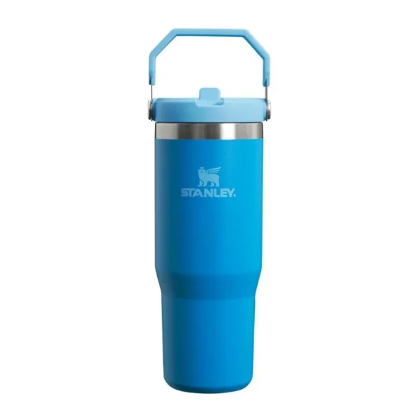 Fľaša STANLEY The IceFlow™ Flip Straw Tumbler 0.89l azure