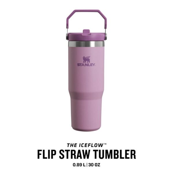 Fľaša STANLEY The IceFlow™ Flip Straw Tumbler 0.89l lilac - Image 3